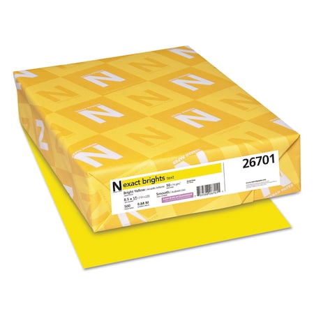 Neenah Paper BrightsPaper, 8.5x11, Bright, 50lb, PK500 26701